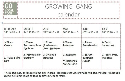 Growing Gang Plans